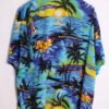 camisa verano estampada vintage-71 Camisa Hawaiana Vintage Souvenir Jamaica "L"