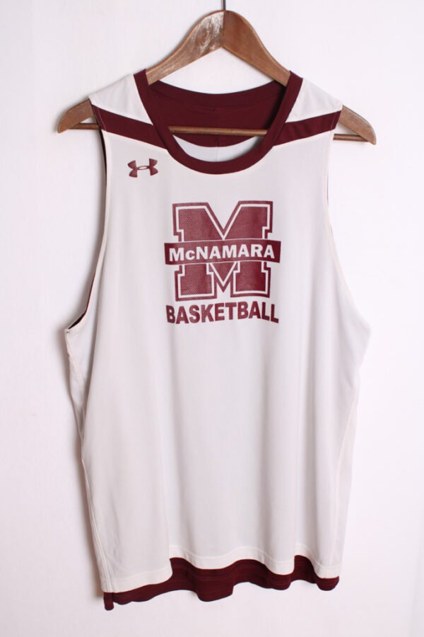 camiseta deporta USA vintage unisex-53 Camiseta Reversible Vintage Under Armour Baloncesto "M"