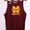 camiseta deporta USA vintage unisex-55 Camiseta Reversible Vintage Under Armour Baloncesto "M"