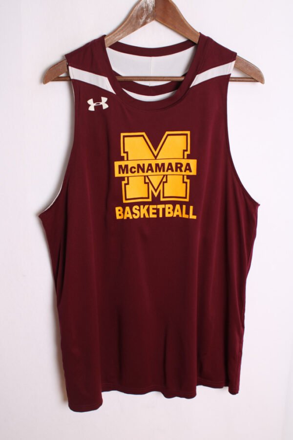 camiseta deporta USA vintage unisex-55 Camiseta Reversible Vintage Under Armour Baloncesto "M"