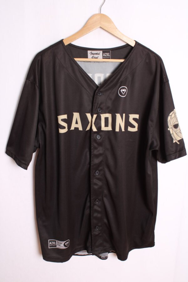 Camiseta Vintage Entrenamiento Negra y Dorada "2XL"