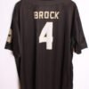 Camiseta Vintage Entrenamiento Negra y Dorada "2XL"