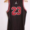 camiseta deporta USA vintage unisex-64 Camiseta Baloncesto Vintage Jordan Negra "XS"