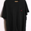 Camiseta Bolsillo Ralph Lauren Vintage Negra "L"