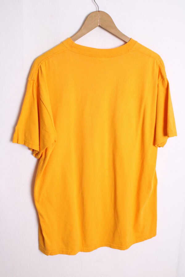 camiseta deportiva vintage unisex-80 Camiseta Champion Amarilla Vintage Elmira Collage "L"