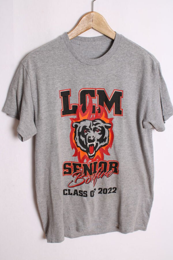Camiseta Gris Vintage Tigre LCM "M"