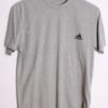 camiseta unisex vintage-37 Camiseta Vintage Adidas Gris Claro "S"