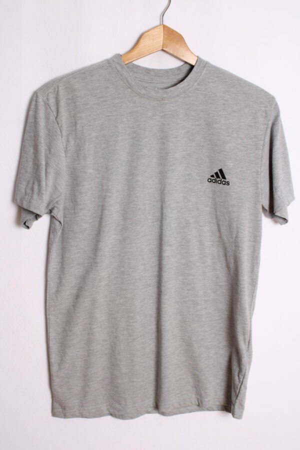 camiseta unisex vintage-37 Camiseta Vintage Adidas Gris Claro "S"