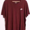 Camiseta Vintage Burdeos de Nike "L"