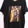 camiseta unisex vintage-45 Camiseta Vintage Negra Lakers Kobe Bryant "L"