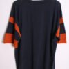 camiseta unisex vintage-52 Camiseta Deportiva Marino y Teja Vintage "XL"