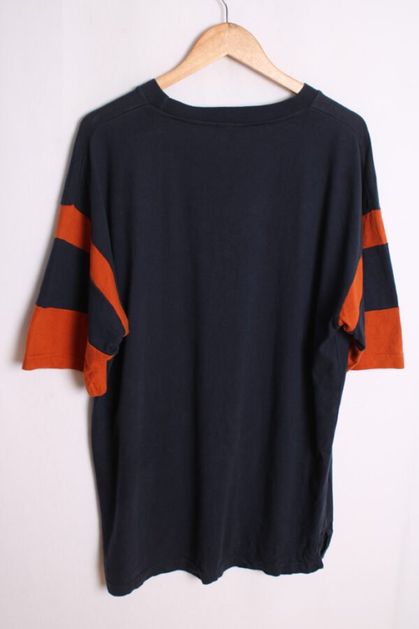 camiseta unisex vintage-52 Camiseta Deportiva Marino y Teja Vintage "XL"