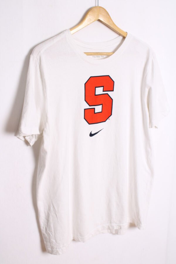 Camiseta NCAA Logo Syracuse Naranja Nike Vintage "M"