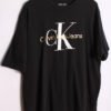 Camiseta Negra Vintage Calvin Klein "XL"