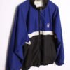 Cazadora Nautica Vintage Azul y Negra "L"