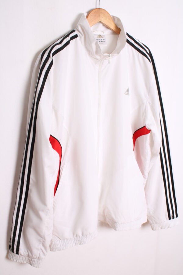 Crazy Jacket Vintage Adidas Blanca "XL"