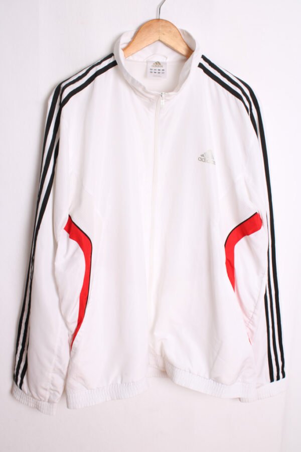 Crazy Jacket Vintage Adidas Blanca "XL"
