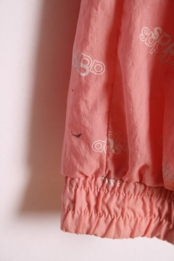 Crazy Jacket Vintage Multilogo Adidas Rosa "XL" chica