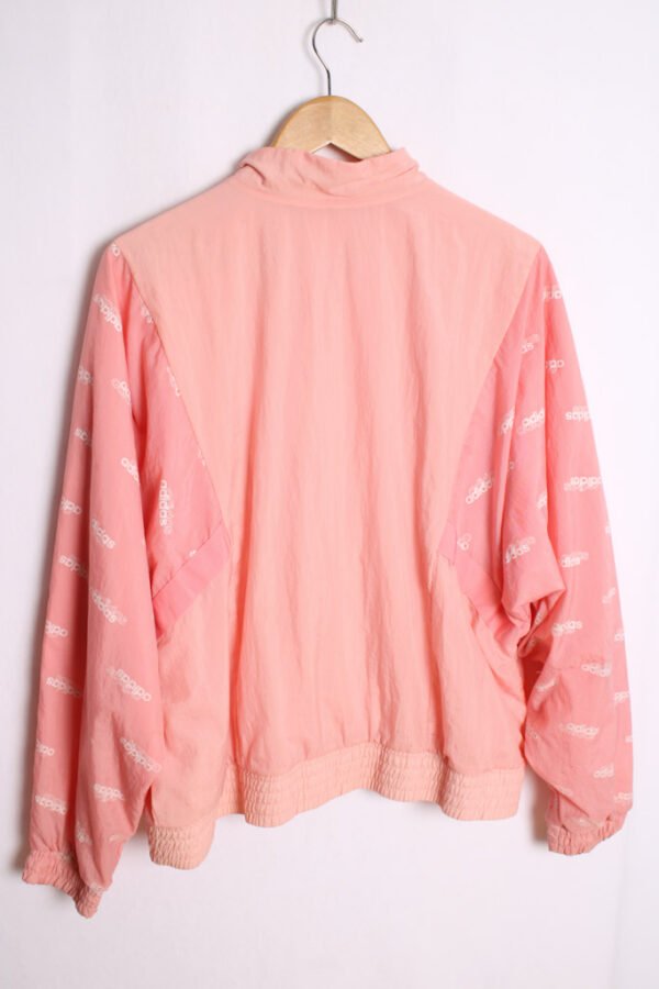 Crazy Jacket Vintage Multilogo Adidas Rosa "XL" chica