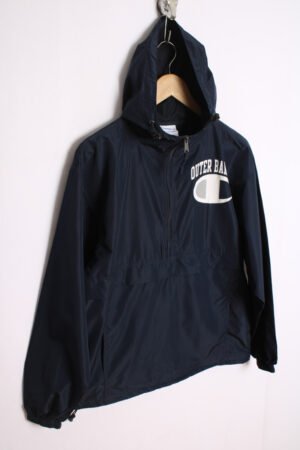 chaqueta deportiva vintage adidas nike-72 Canguro Champion Vintage Azul Marino "M"