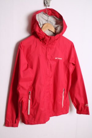 chaqueta deportiva vintage adidas nike-74 Cortavientos Vintage Columbia Rosa "M" chica