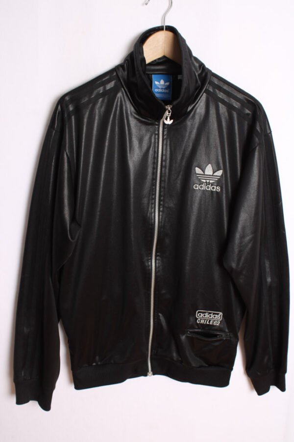chaqueta depotiva marca vintage unisex-39 Crazy Jacket Adidas Vintage Chile62 Negra "M"