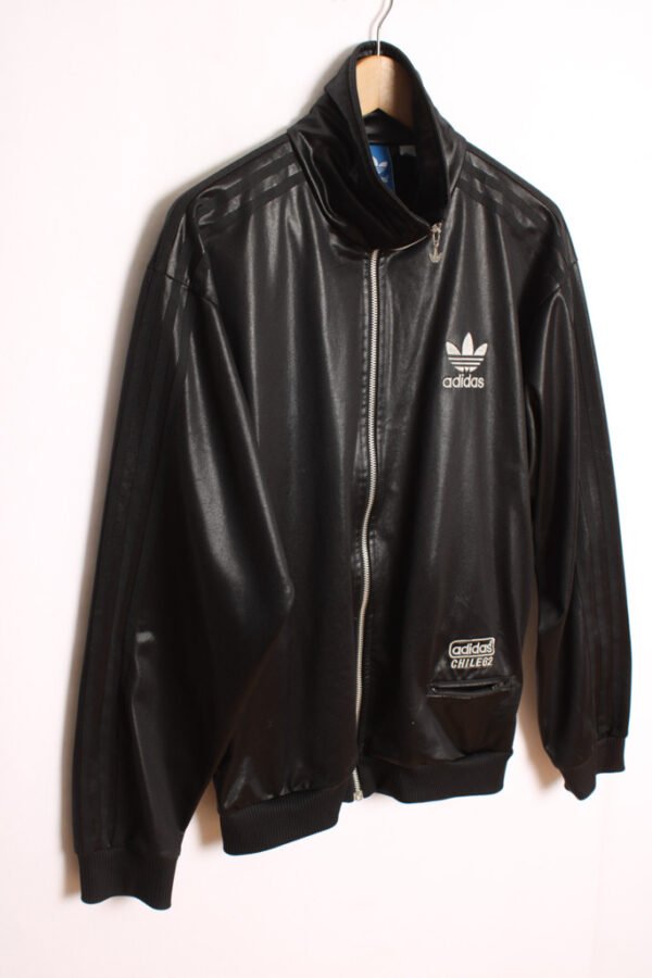 chaqueta depotiva marca vintage unisex-50 Crazy Jacket Adidas Vintage Chile62 Negra "M"