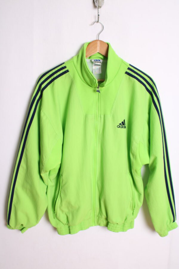 Crazy Jacket Adidas Vintage Verde Flúor "L"