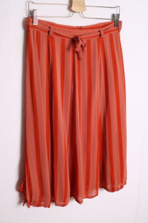 Falda Print Rayas Vintage Colores Caldera "M"