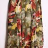 Falda con Vuelo Vintage Estampado Tropical "XL"