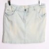 Falda Denim Desgastada Vintage "XL"