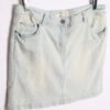 Falda Denim Desgastada Vintage "XL"