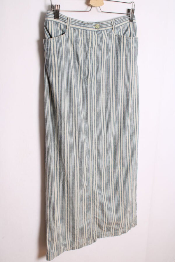 Falda Maxi Vintage Rayas Verticales "M"