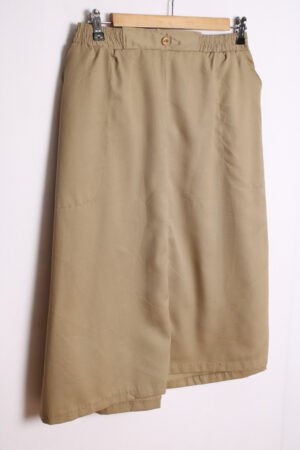 Falda Midi Caqui Vintage "M"