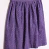 Falda Mini Vintage Morada Paisley "XXS"