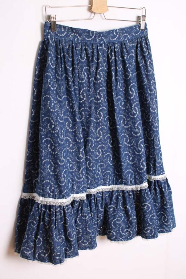 Falda Midi Volante Liberty Vintage "M"