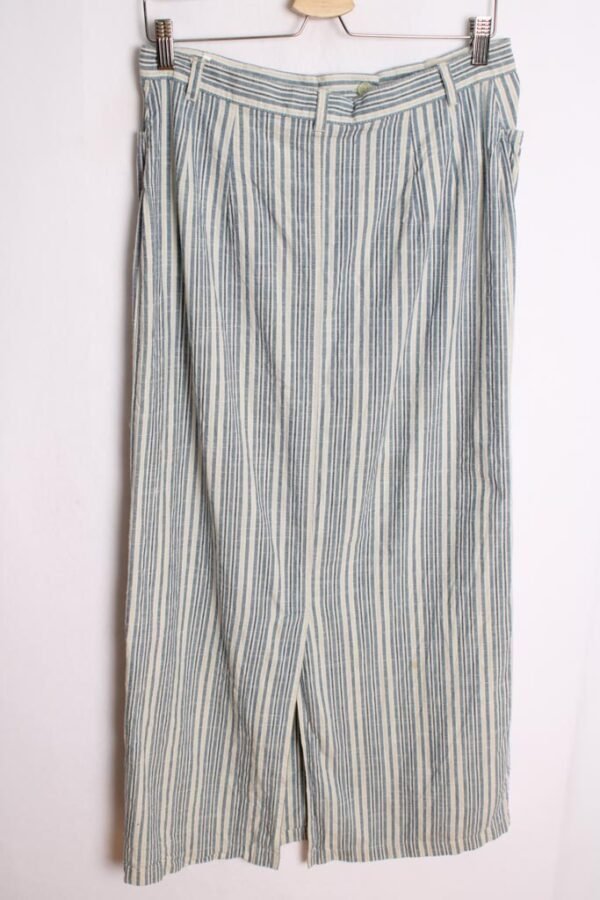 Falda Maxi Vintage Rayas Verticales "M"