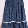 Falda Midi Volante Liberty Vintage "M"