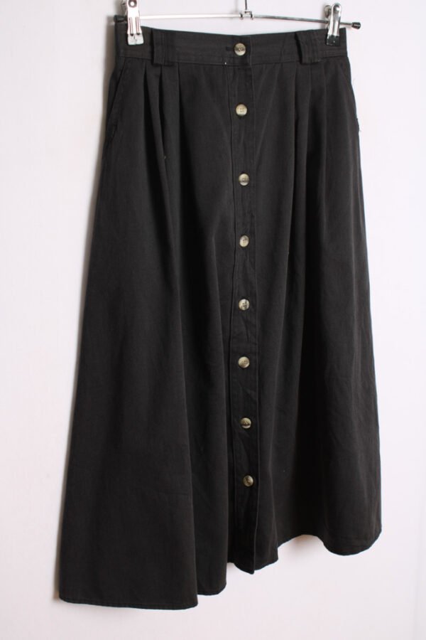 Falda Denim Gris Vintage A-Line "XS/S"