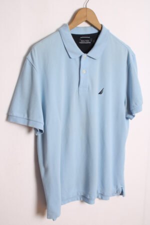 Polo Vintage Nautica Azul Claro "XL"