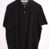 Polo Negro Vintage Tommy Hilfiger "L"