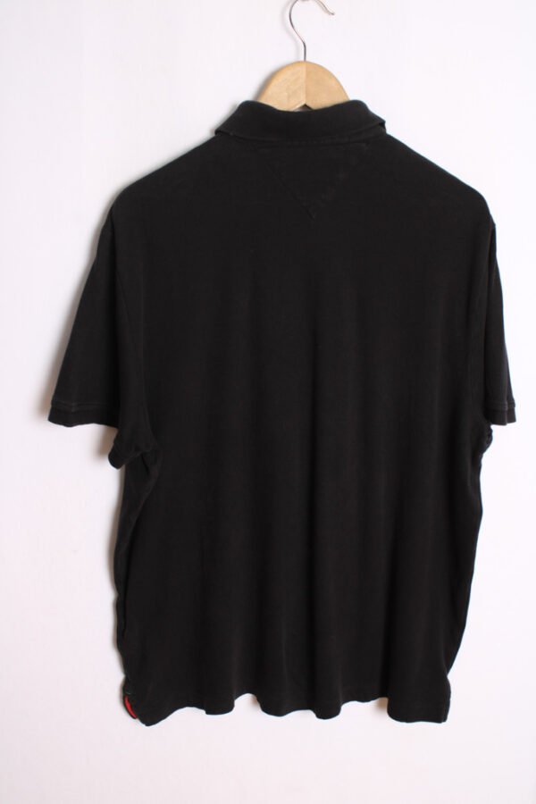 Polo Negro Vintage Tommy Hilfiger "L"