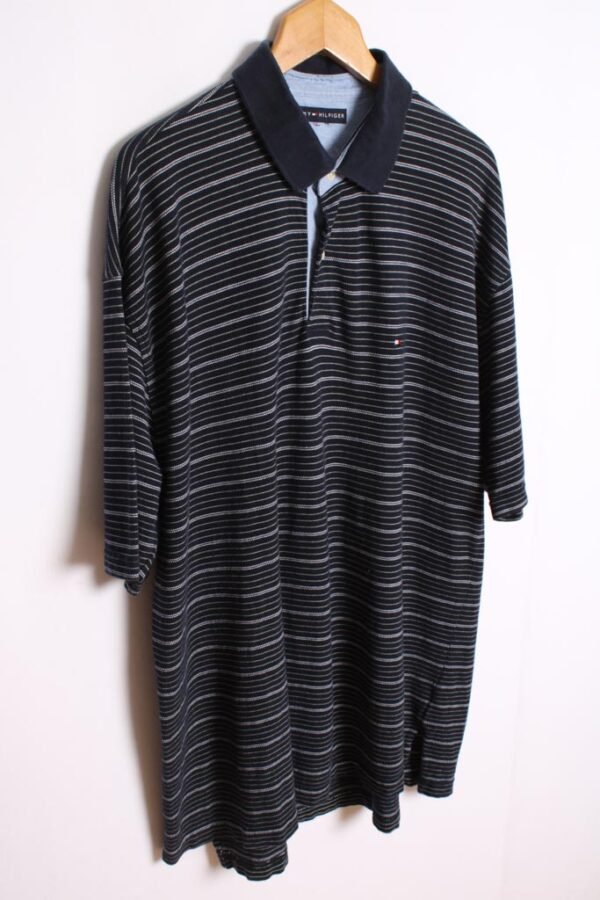 polo ralph lauren vintage_-11 Polo Tommy Hilfiger Vintage Azul a Rayas "2XL"