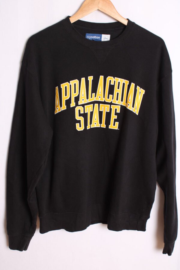 Sudadera Appalachian State Vintage Negra "L"