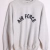 Sudadera Gris Vintage  AIR FORCE  "M"