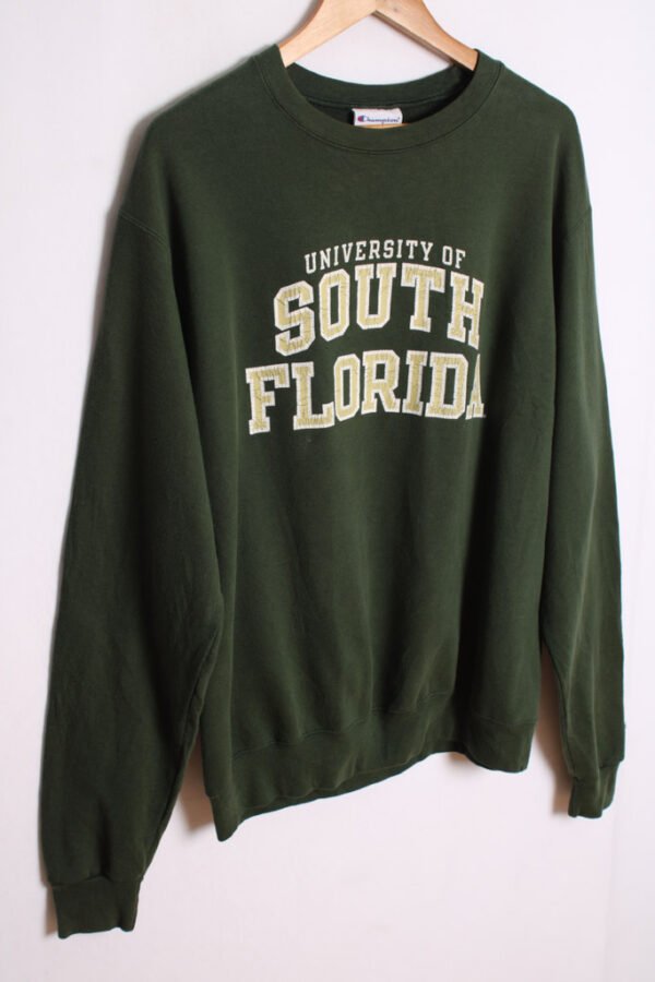 Sudadera Champion Vintage  Universidad South Florida "M"