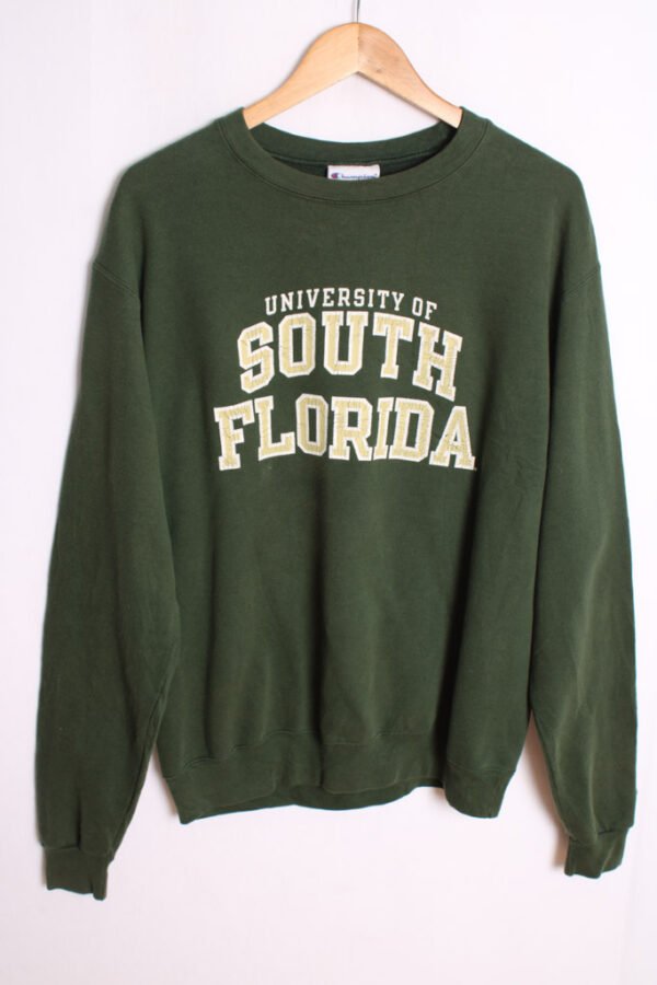 Sudadera Champion Vintage  Universidad South Florida "M"
