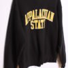 Sudadera Appalachian State Vintage Negra "L"