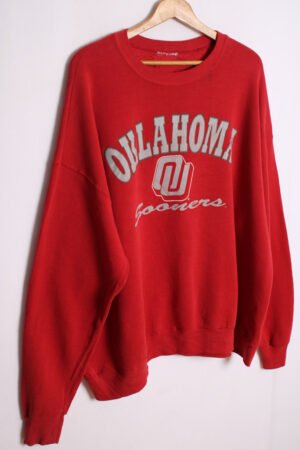 sudadera estampada usa vintage_-83 Sudadera Oklahoma Sooners Vintage NCAA "3XL"