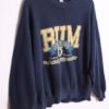 sudadera estampada usa vintage_-84 Sudadera Azul Marino Vintage RUM Blues "L"